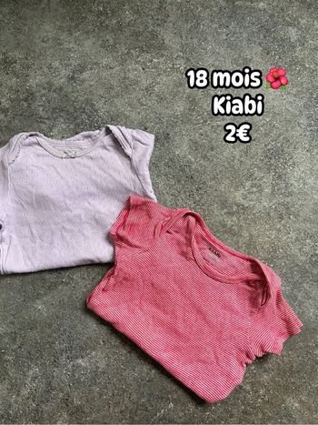 Bodys 🌺 18 mois 🌺 Kiabi