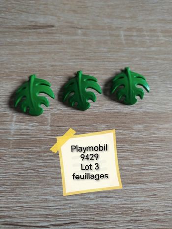 Playmobil 9429 lot 3 feuillages