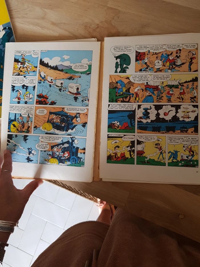 Lot de 5 bd vintage Lucky Luke - photo numéro 14