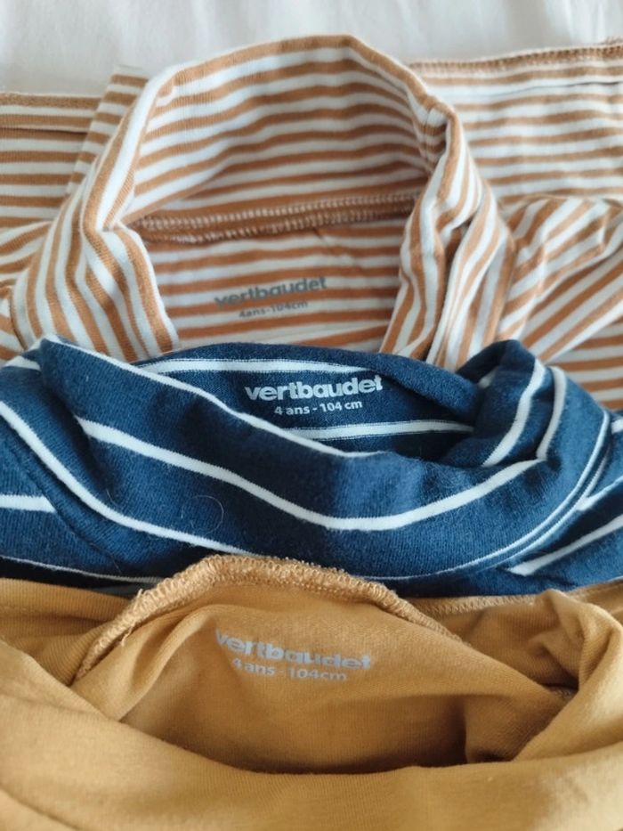 Lot cols roulés 4ans - photo numéro 2