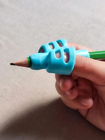 Correcteur de posture d'écriture en silicone souple