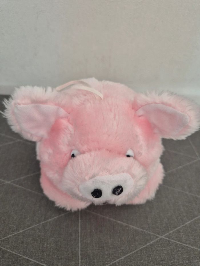 Peluche petit Cochon rose - photo numéro 6