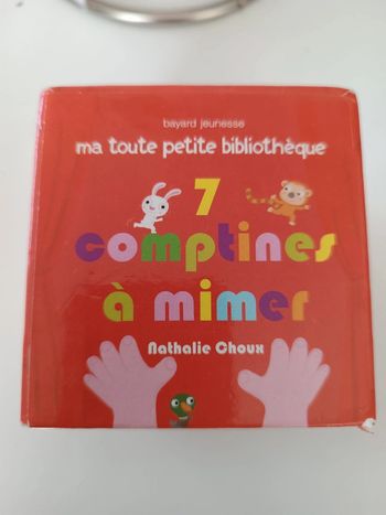 Ma toute petite bibliothèque 7 comptines à mimer