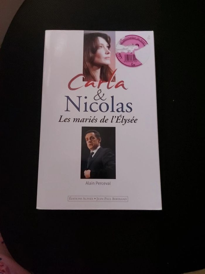 Carla et Nicolas les mariés de