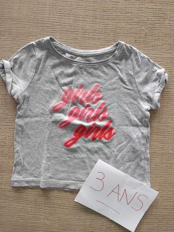 Tee shirt 3 ans