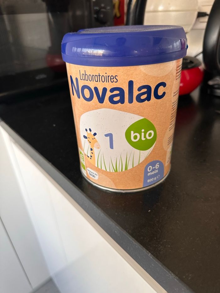 Lait infantile  1er âge novalac bio