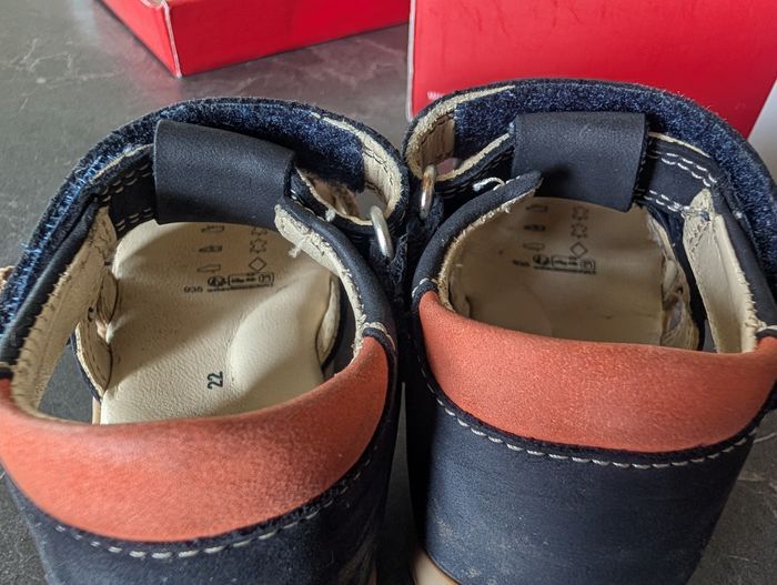 Kickers marron bleu marine - photo numéro 3
