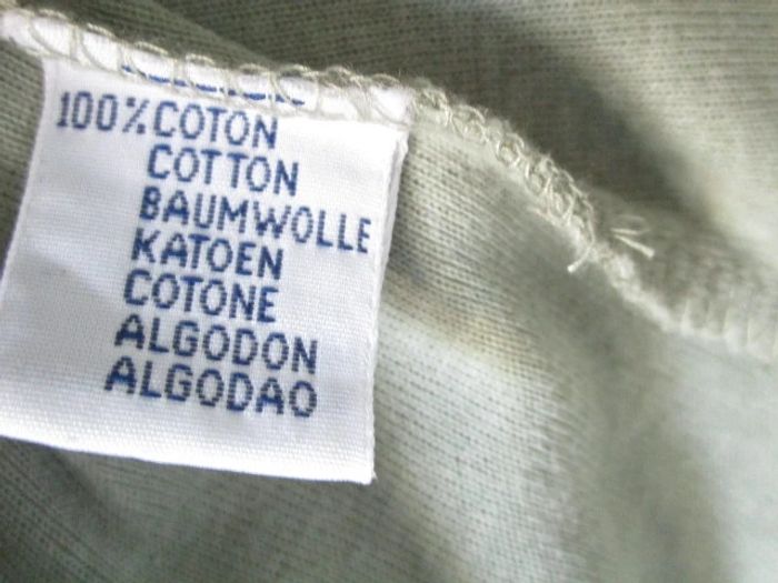 T-shirt vintage vert fleurs 40/42 TBE - photo numéro 9