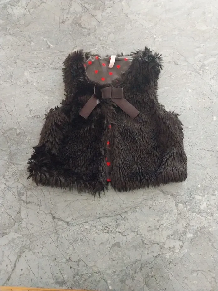 Veste sans manche 6 ans