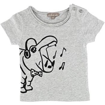 T-Shirt à manches courtes 6 mois en coton Émile et Ida