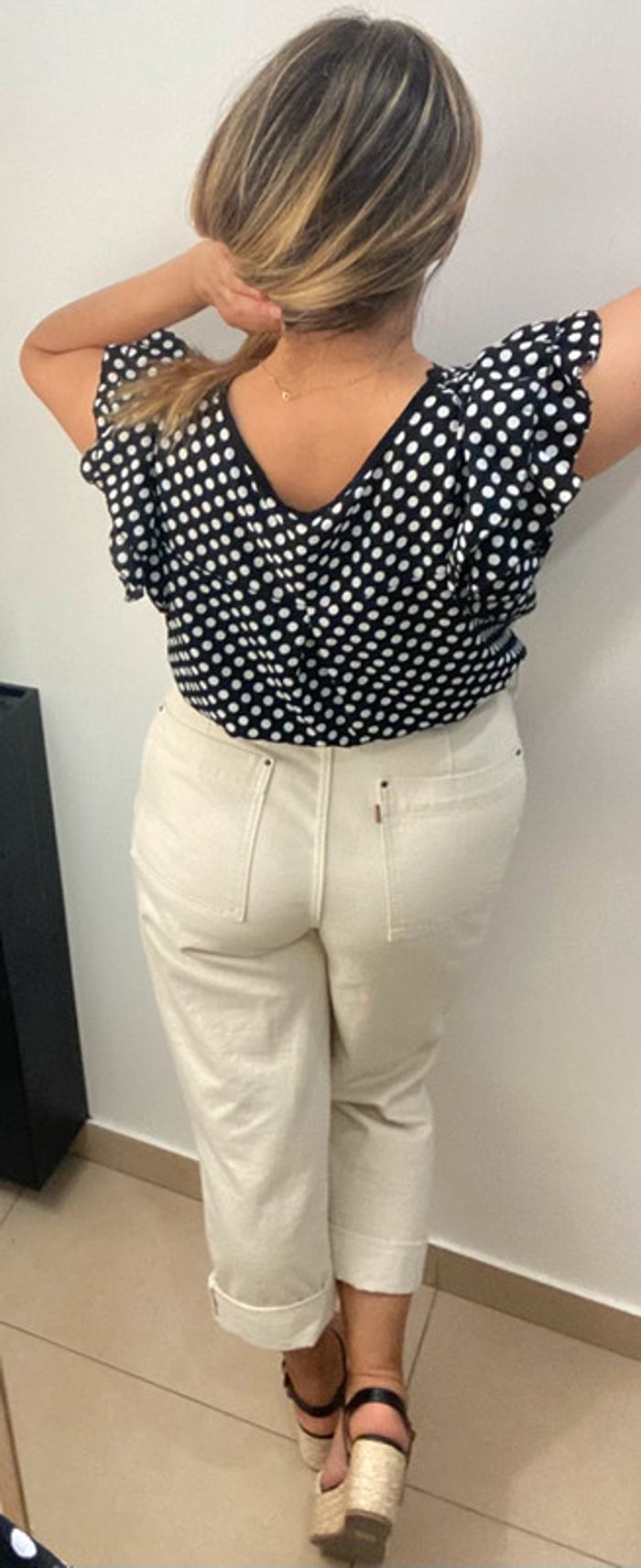 Blouse a pois - photo numéro 7