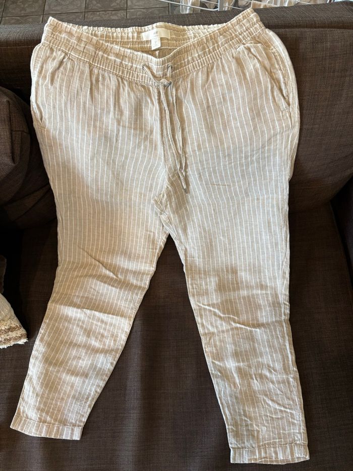 Pantalon lin