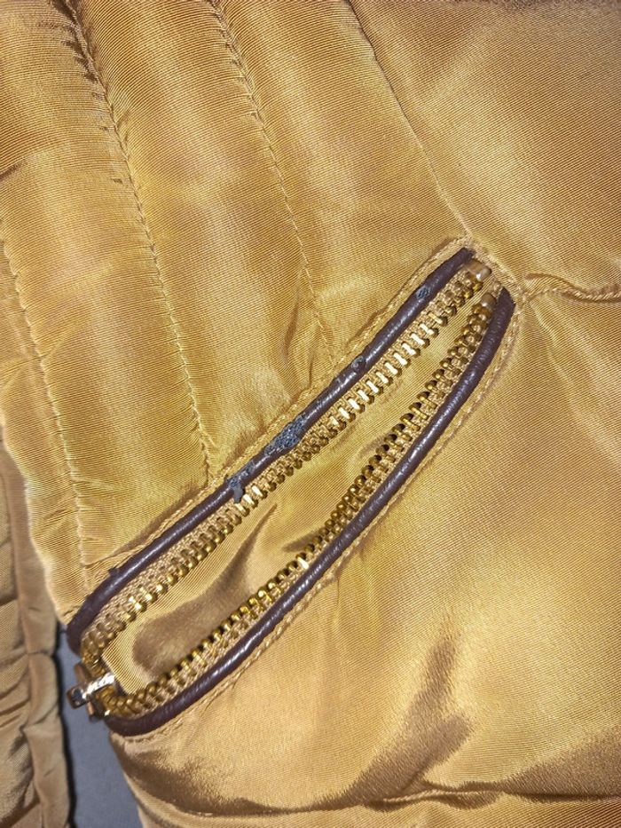 Doudoune femme marron camel zara S 36 - photo numéro 4