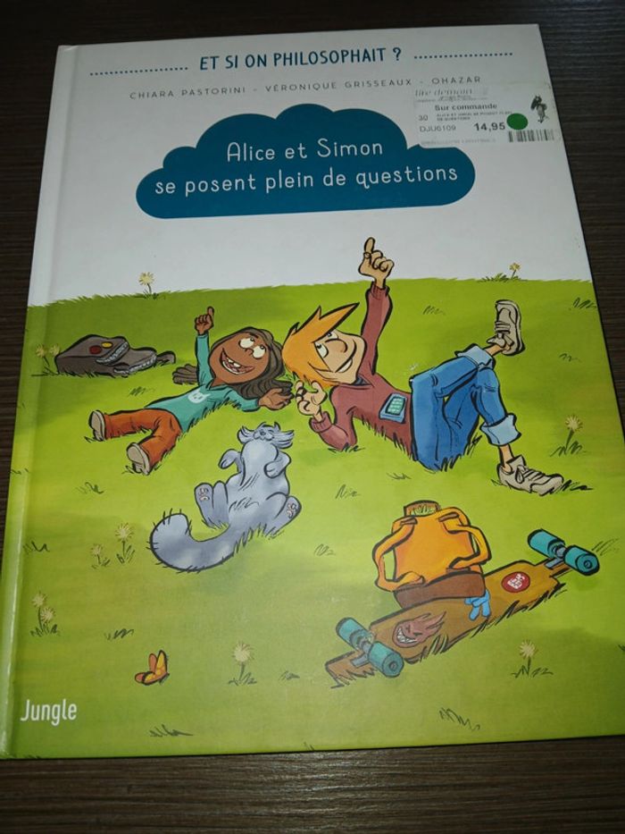 Livre Alice et Simon se posent plein de questions
