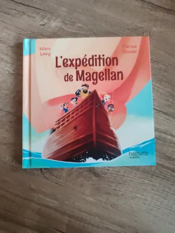 Livre pour enfants "l'expédition de Magellan"