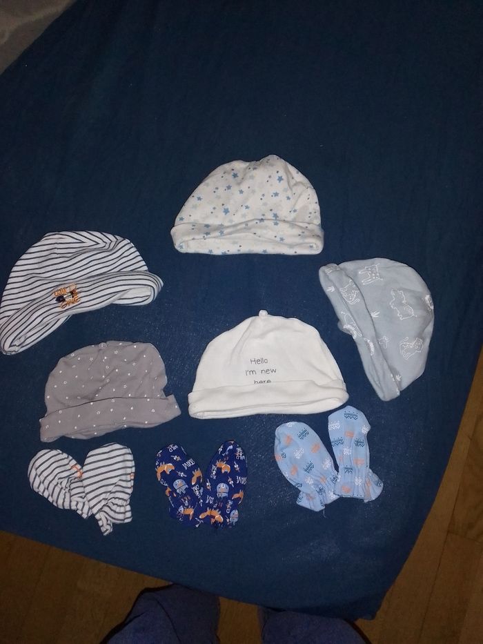 Bonnet et moufles - photo numéro 3