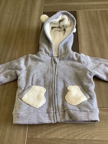 Gilet molletonné 12 mois