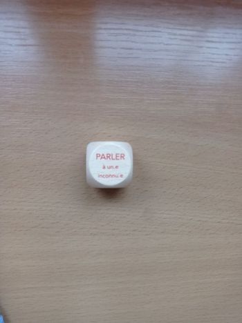 Dé en bois "Carpe Diem" My Little Box