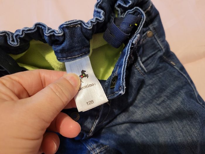 jeans c&a 8ans doublé en polaire (7e) - photo numéro 5