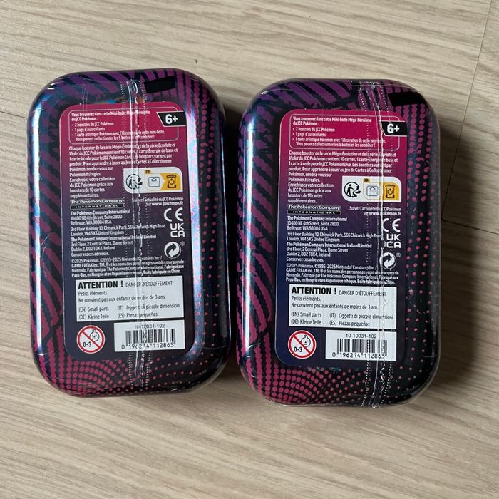 2 mini tin mega evolution - photo numéro 2