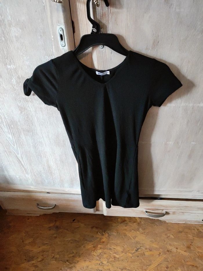 Robe noire courte
