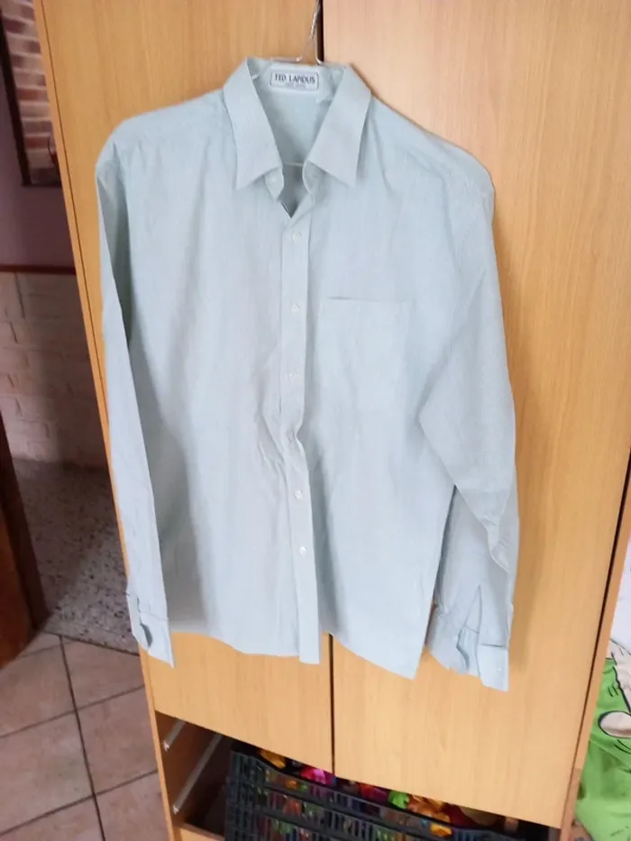 🍓chemise coton souple T40 Ted Lapidus