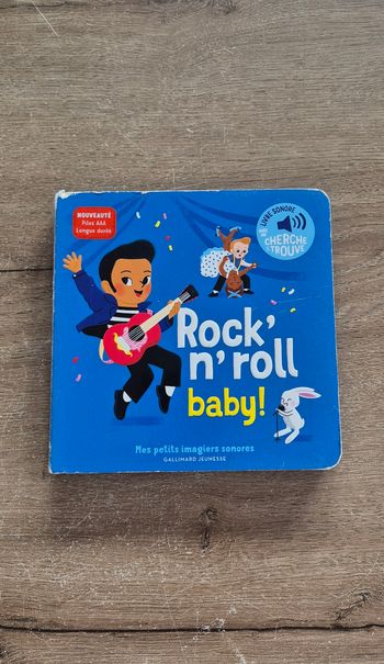 Livre sonore Rock'n'roll baby !