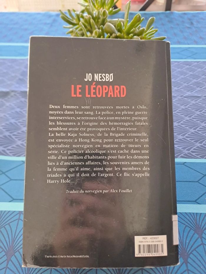 Livre Le Léopard, Jo Nesbø - photo numéro 2