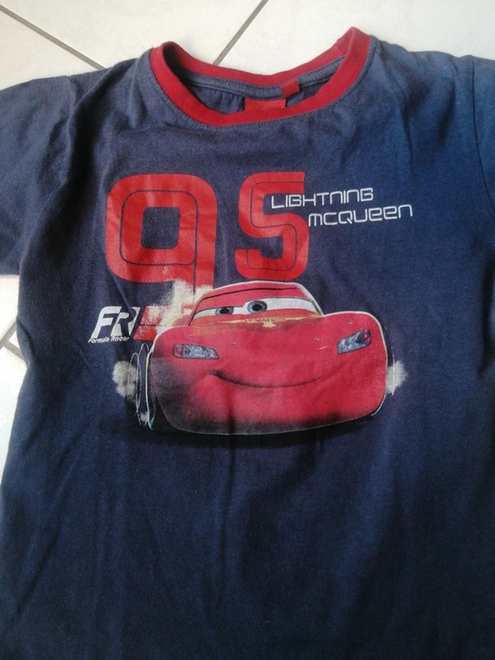 Tee shirt manche courte cars 8A - photo numéro 2