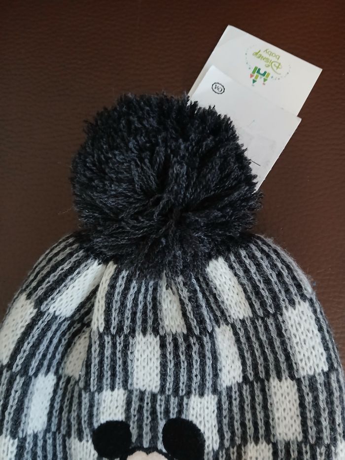 bonnet avec cache oreille garcon mickey disney 12/18 mois - photo numéro 9