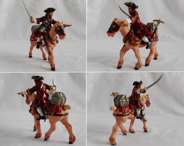 Lot 3 figurines Pirates et Corsaires - PAPO- 3 ans et + - photo numéro 3