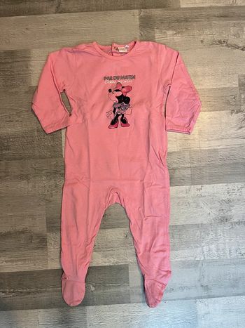 Pyjama léger Minnie rose 18 mois bébé fille