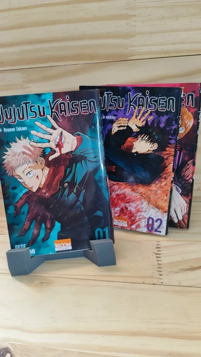Manga jujutsu kaisen tomes 1 a 3