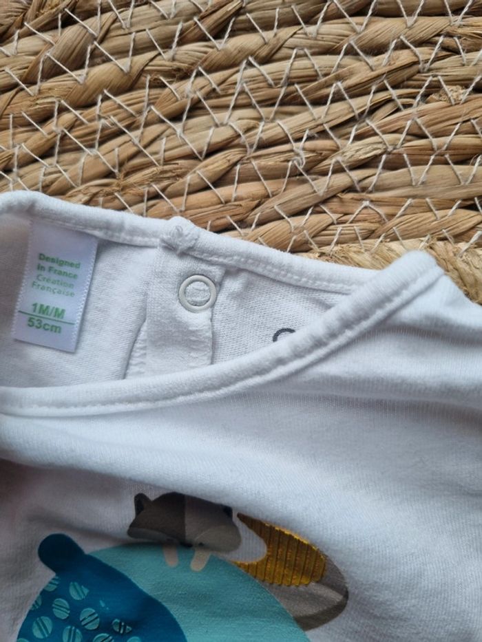 T-shirt 1mois - photo numéro 3