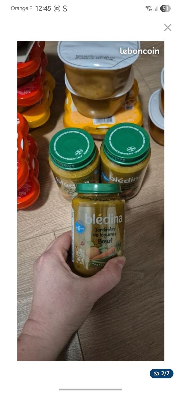 Repas enfant 12M - photo numéro 2