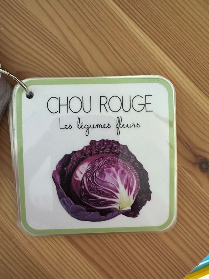Cartes flash - les fruits et légumes - photo numéro 3
