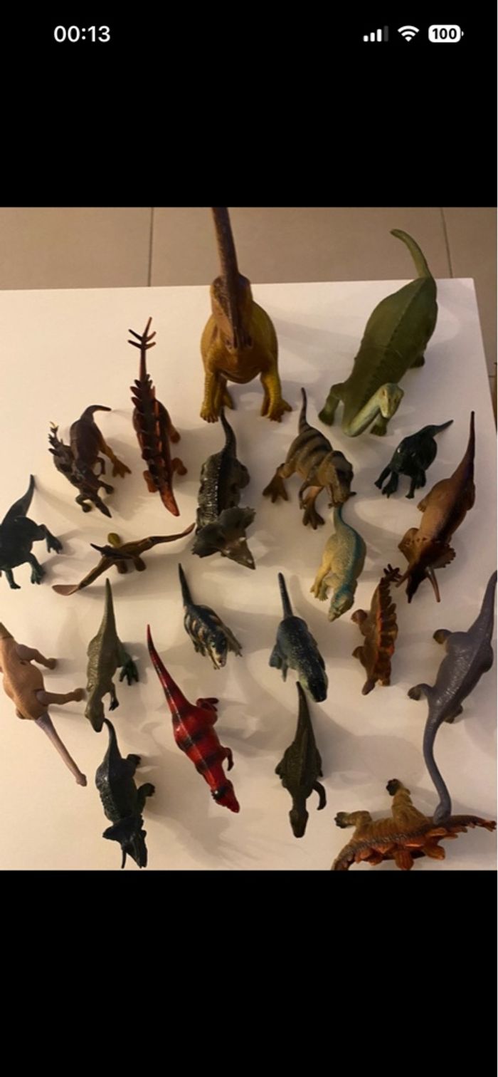 Lot figurines dinosaures (x22) - photo numéro 6