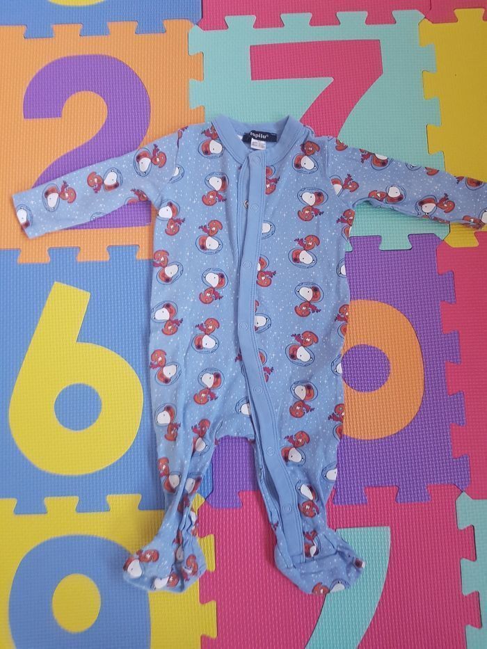 Lot pyjamas chaud 3 mois 59 cm - photo numéro 5