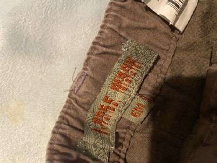 Lot 3 pantalons hiver doublé / velours 6 mois - photo numéro 9