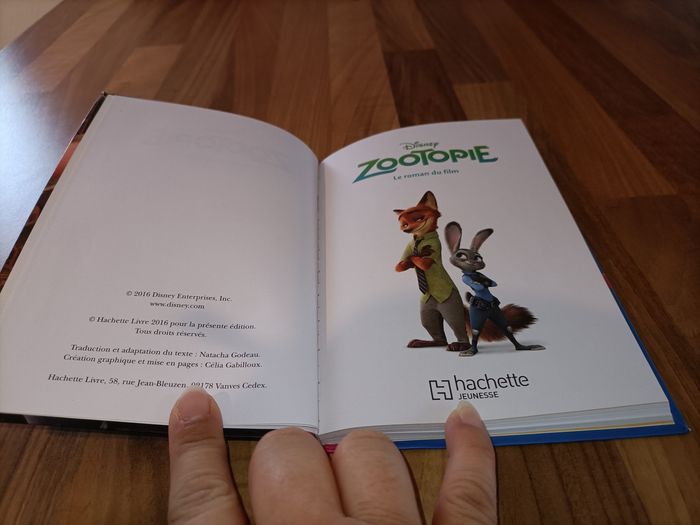 Livre Zootopie le roman du film - photo numéro 7