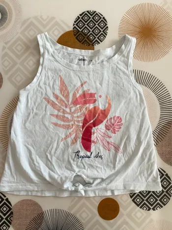 débardeur 6 ans fille