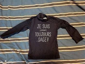 Col roulé manches longues 3 ans