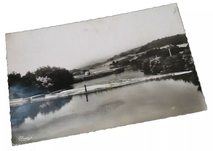 Carte postale ancienne Cuffies (Aisne) Le Barrage