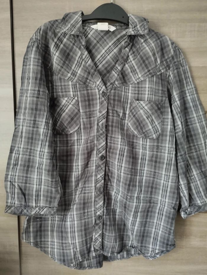 Chemise manches longues 10ans - photo numéro 3