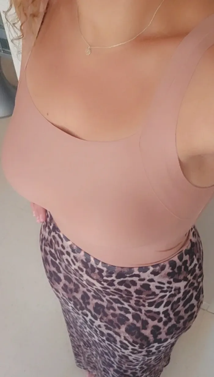 Top avec brassière rembourrée intégrée vieux rose
