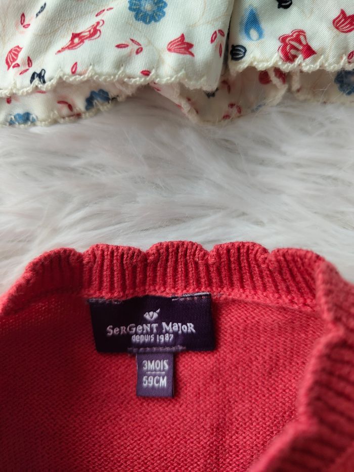 Ensemble complet 5 pièces sergent major fille 3 mois 🎀 - photo numéro 6