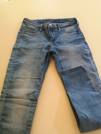 Jean Fille 10 ans H et M bleu clair