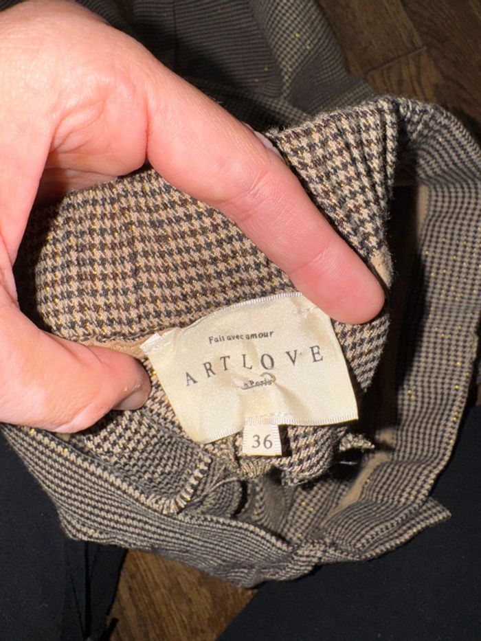 Pantalon artlove  Taille 36 Avec des fils de lurex Valeur 75 euros - photo numéro 7