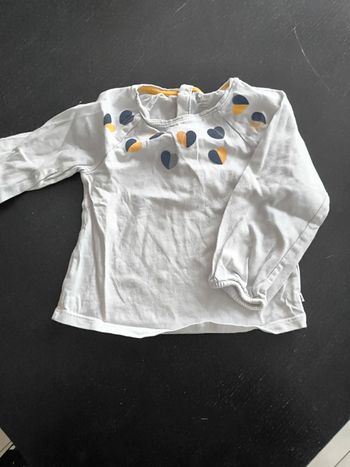 T-shirt manches longues 24 mois
