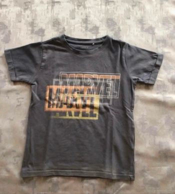 Tee-shirt garçon manches courtes 6 ans – Marvel Name It | Très bon état
